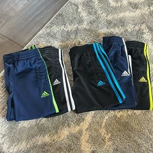 Boys Adidas pants! All GUC 2- size 4, 3- size 5!